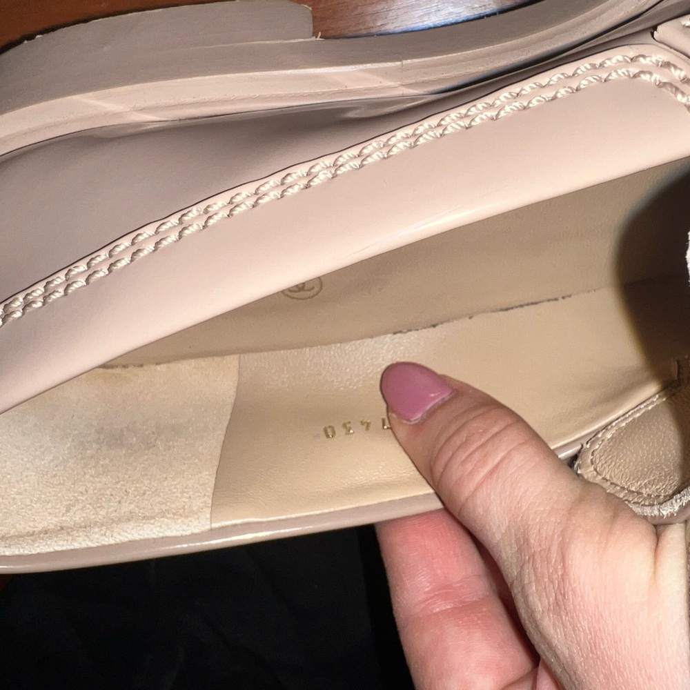 Chanel bonnie cream nude Clyde 20mm loafer flats (for size 9.5-10 feet size 41) - Picture 16 of 16